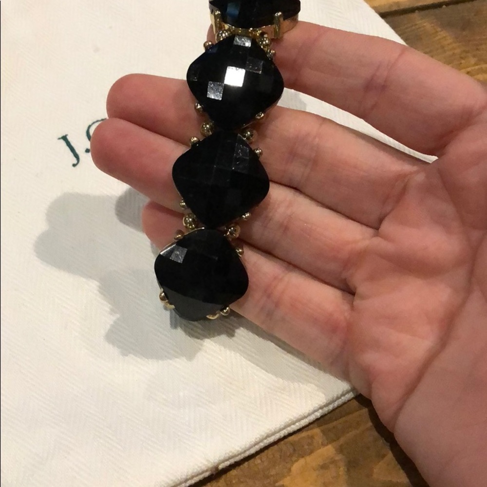 Black & gold JCrew bracelet